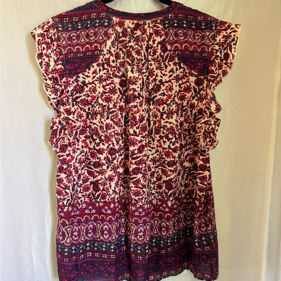 Lucky Brand Purple and Pink Blouse - Picture 3 of 5